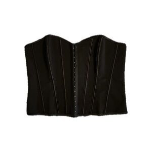 Black Lace Up Corset (L)